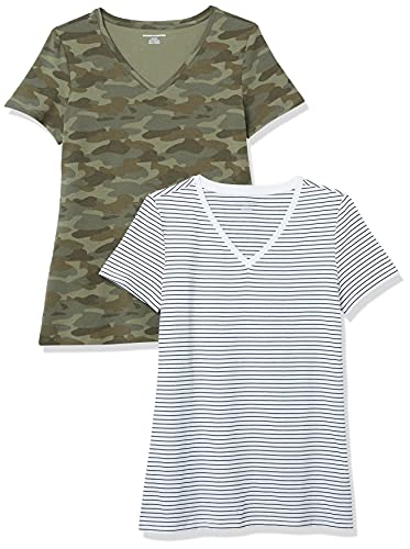 White, Stripe/Camo