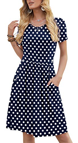 Polka Dot Navy Blue